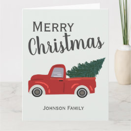 Weihnachtsbaum Karte