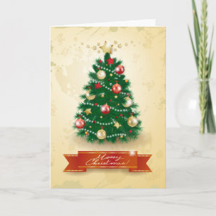 Weihnachtsbaum, Karte