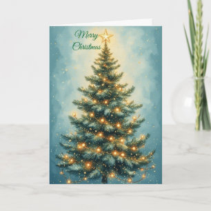 Weihnachtsbaum Karte