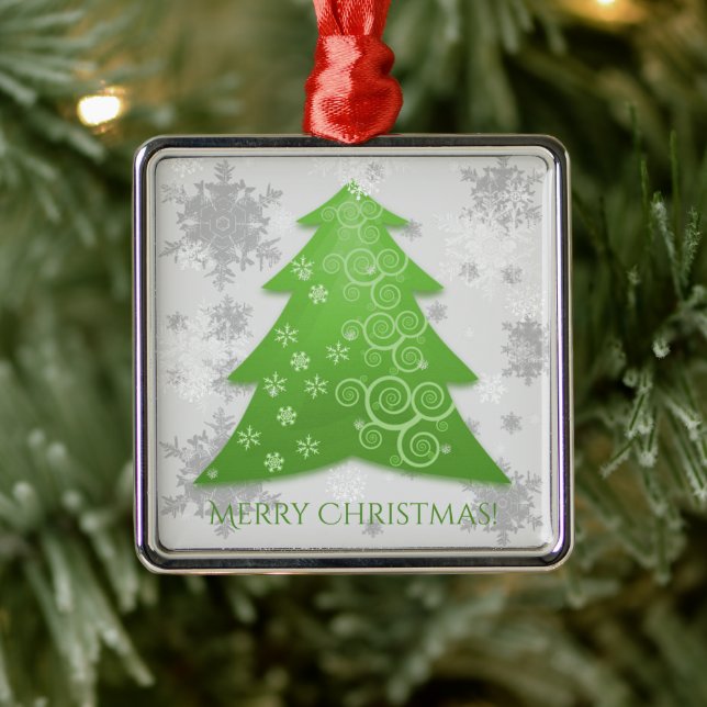 Weihnachtsbaum Keramik Ornament (Baum)