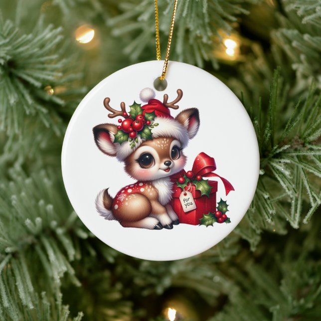 Weihnachtsbaum Keramik Ornament (Baum)