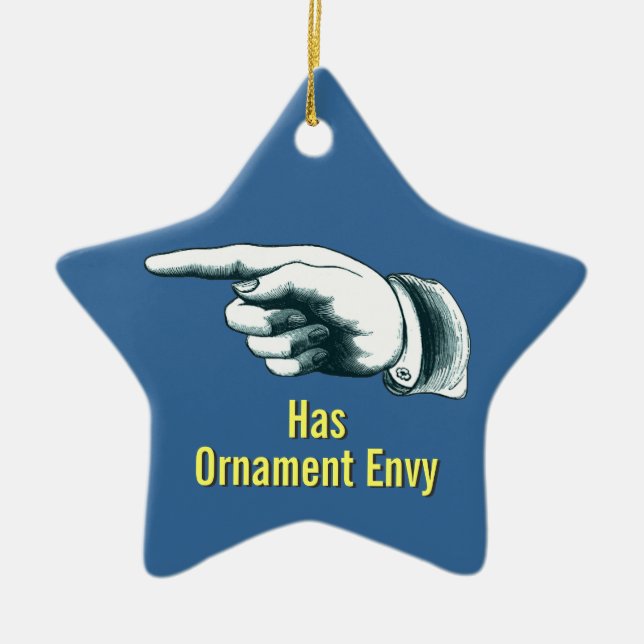 Weihnachtsbaum Keramikornament (Vorne)