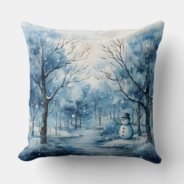 Weihnachtsbaum Kissen - Feiertage Dekoration (Vorderseite)