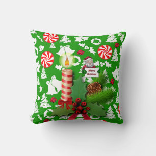Weihnachtsbaum Kissen, frohe Weihnachten Kissen
