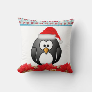 Weihnachtsbaum Kissen, Pinguin Kissen