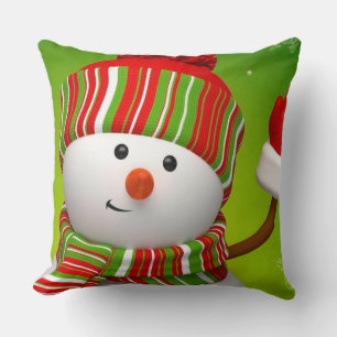 Weihnachtsbaum Kissen/Schneemann Kissen