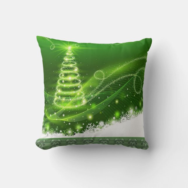 Weihnachtsbaum Kissen, Weihnachtsbaum Kissen (Vorderseite)