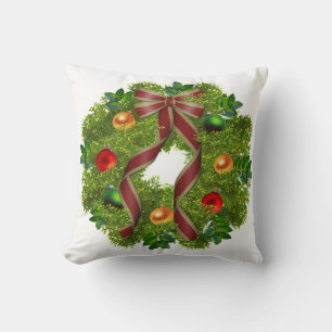 Weihnachtsbaum Kissen/Weihnachtskranz Kissen