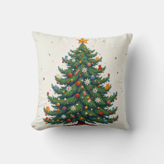 Weihnachtsbaum Kissenbildung Kissen