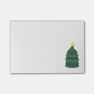 Weihnachtsbaum-klebrige Anmerkung Post-it Klebezettel
