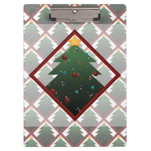Weihnachtsbaum Klemmbrett