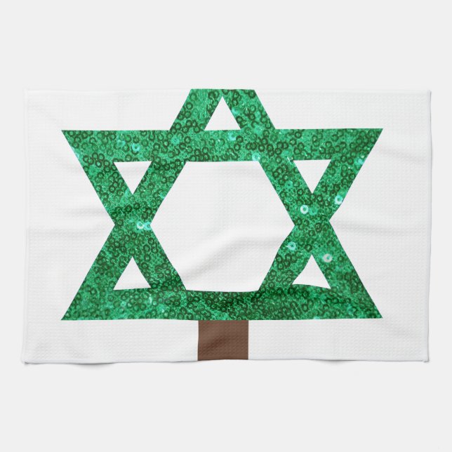 Weihnachtsbaum Küchentuch (Horizontal)