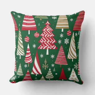 Weihnachtsbaum-Land-Kissen Kissen