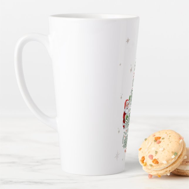 Weihnachtsbaum Latte Tasse (Beispiel)