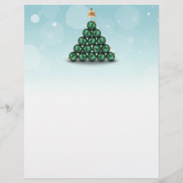 Weihnachtsbaum - Letterhead Geschirr