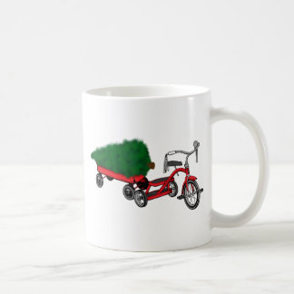 Weihnachtsbaum-Lieferung Kaffeetasse