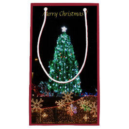 Weihnachtsbaum Lights Geschenktasche Kleine Geschenktüte