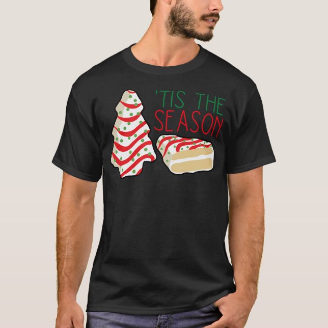 Weihnachtsbaum Little Debbie Cake T-Shirt (Vorderseite)
