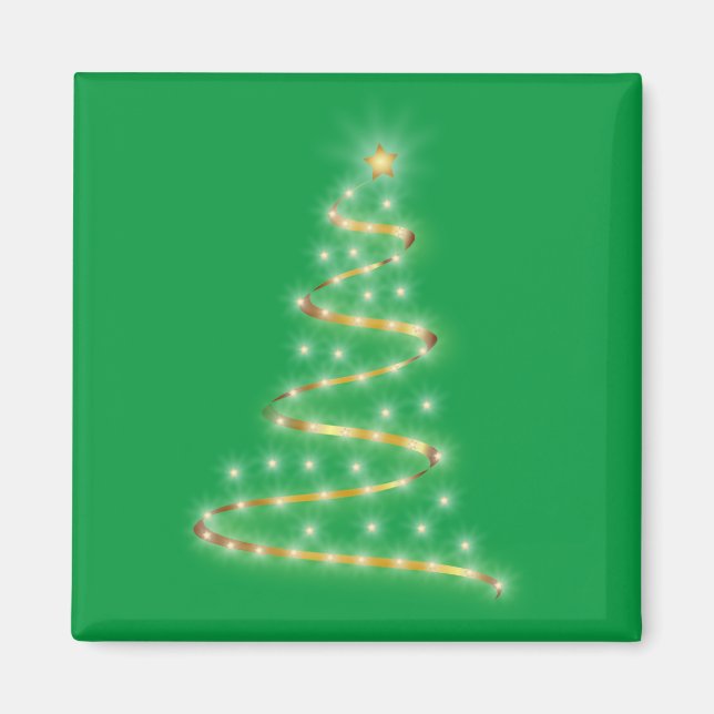 Weihnachtsbaum Magnet (Vorne)