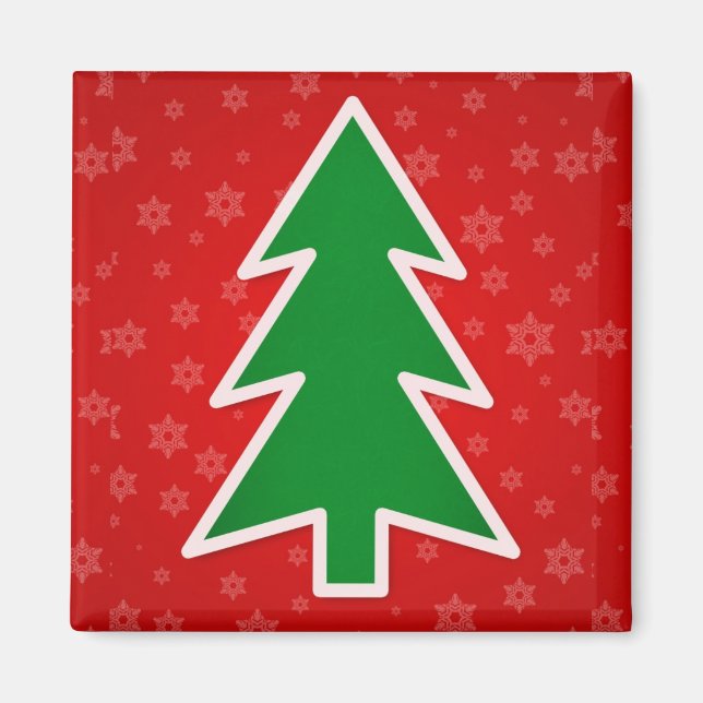 Weihnachtsbaum Magnet (Vorne)