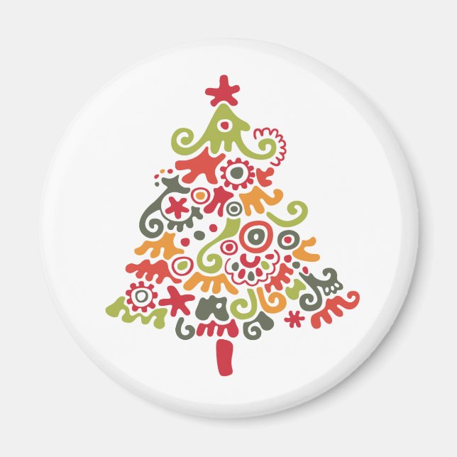 Weihnachtsbaum Magnet (Vorne)