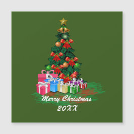 Weihnachtsbaum Magnetkarte