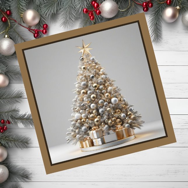 Weihnachtsbaum Magnetkarte (Christmas tree)