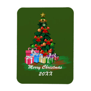 Weihnachtsbaum Magnetkarte Magnet