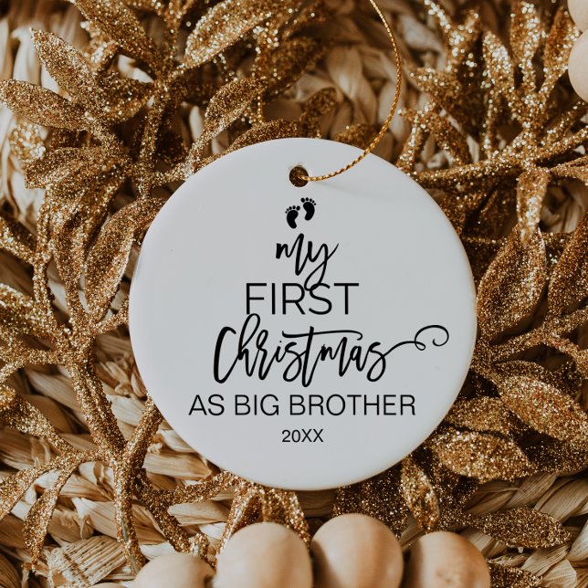 Weihnachtsbaum Mein erstes Weihnachten als großer  Keramikornament (Von Creator hochgeladen)