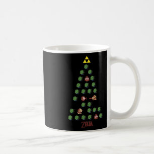 Weihnachtsbaum mit 8 bit kaffeetasse