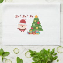 Weihnachtsbaum mit dem Weihnachtsmann