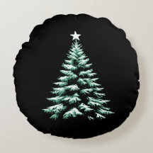 Weihnachtsbaum mit gestressten grünen Pfefferminzs