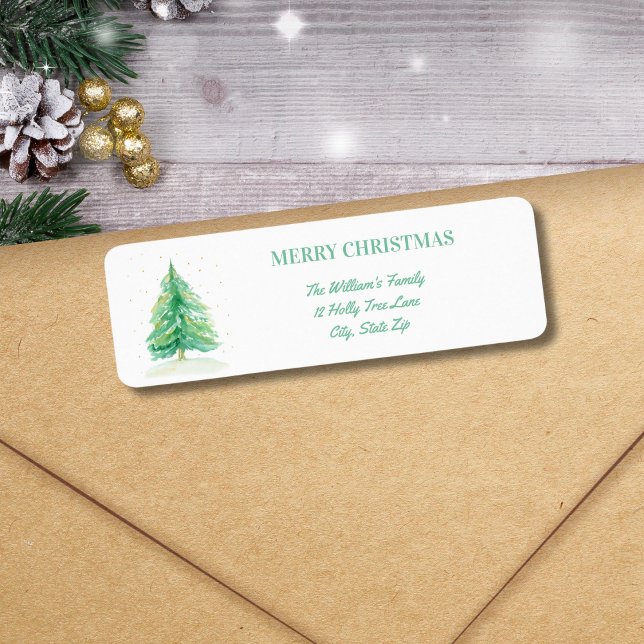 Weihnachtsbaum mit Goldschnee (Von Creator hochgeladen)