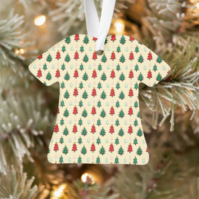 Weihnachtsbaum mit sternenüberragenden nahtlosen M Ornament (Baum)