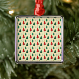Weihnachtsbaum mit sternenüberragenden nahtlosen M Ornament Aus Metall