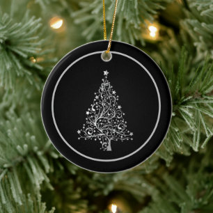 Weihnachtsbaum Modern Keramik Ornament