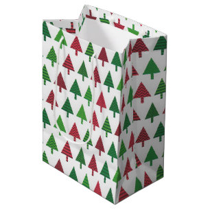 Weihnachtsbaum Moderne Elegante Einfache Ferien Mittlere Geschenktüte