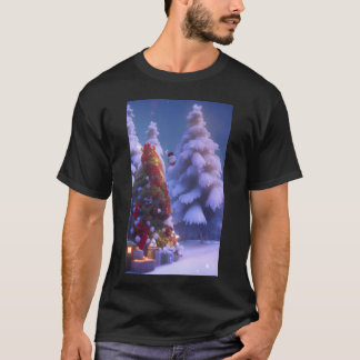 Weihnachtsbaum nähert sich Freunden T-Shirt