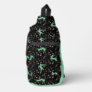 Weihnachtsbaum Nahtloses Muster Crossbody Bag