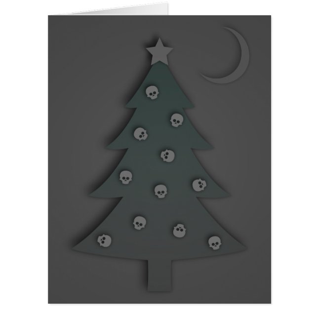 Weihnachtsbaum Noir (Vorderseite)
