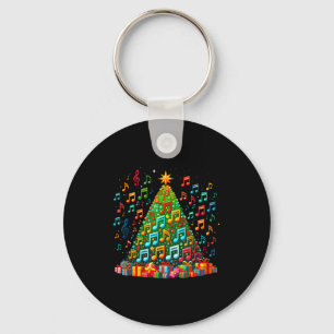 Weihnachtsbaum Notenschlüssel Musiklehrer Musiker Schlüsselanhänger