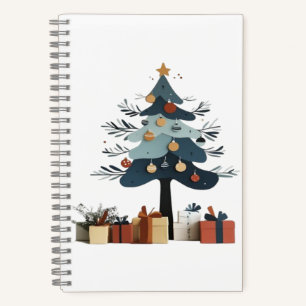 Weihnachtsbaum Notizbuch