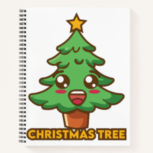Weihnachtsbaum Notizbuch