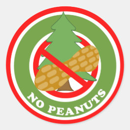 Weihnachtsbaum Nr. Erdnüsse Stickers
