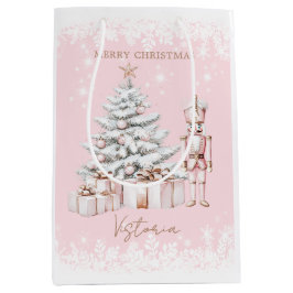 Weihnachtsbaum Nutcracker Schneeflocken Mittlere Geschenktüte