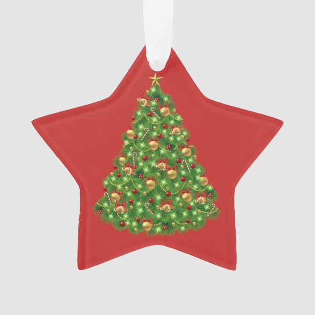 Weihnachtsbaum Ornament (Vorderseite)
