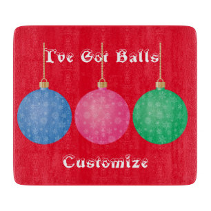 Weihnachtsbaum Ornament Balls Thunder_Cove Schneidebrett