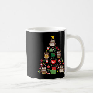 Weihnachtsbaum Owl Weihnachtsgeschenke m Kaffeetasse