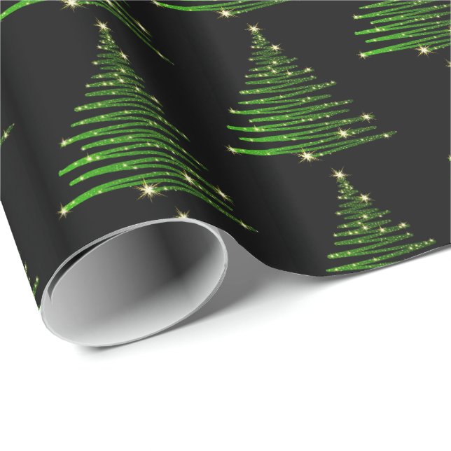 Weihnachtsbaum Papier-Oh Weihnachtsbaum Geschenkpapier (Rolleneckpunkt)