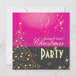 Weihnachtsbaum / Party Einladungen